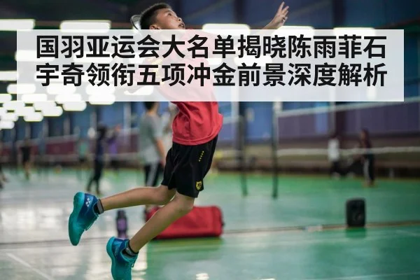 国羽亚运会大名单揭晓陈雨菲石宇奇领衔五项冲金前景深度解析